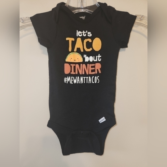 Baby Taco Onsies 6-9 months - Picture 1 of 3